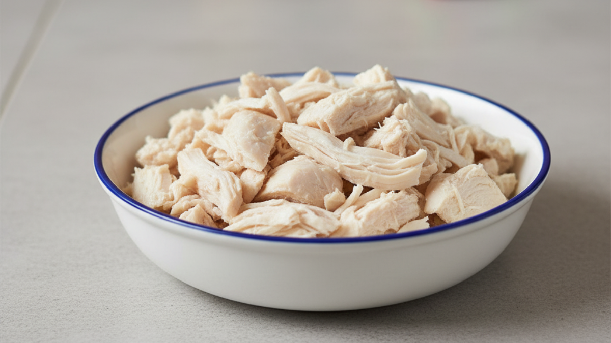 Pollo hervido